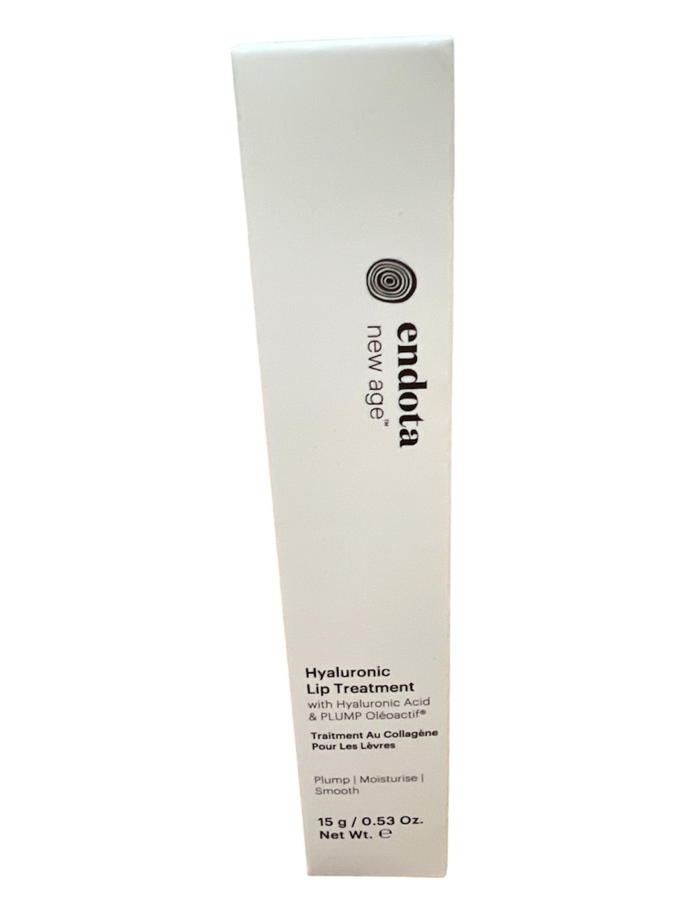 Endota New Age Hyaluronic Lip Treatment with Plump Oleoactif 15g/.53oz NIP